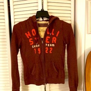 Maroon Hollister Hoodie